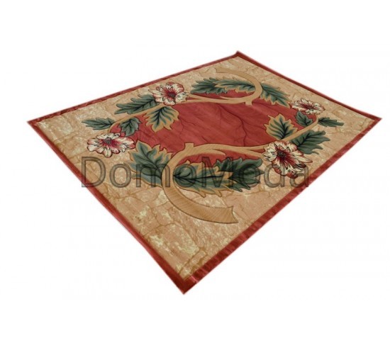 Синтетичний килим Hand Carving 0926A red-beige - Висока якість за найкращою ціною в Україні